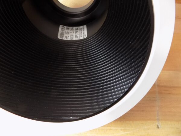 Lytecaster 6-3/4" Reflector Trim 30-45 Degree Sloped Ceiling Matte Black /White