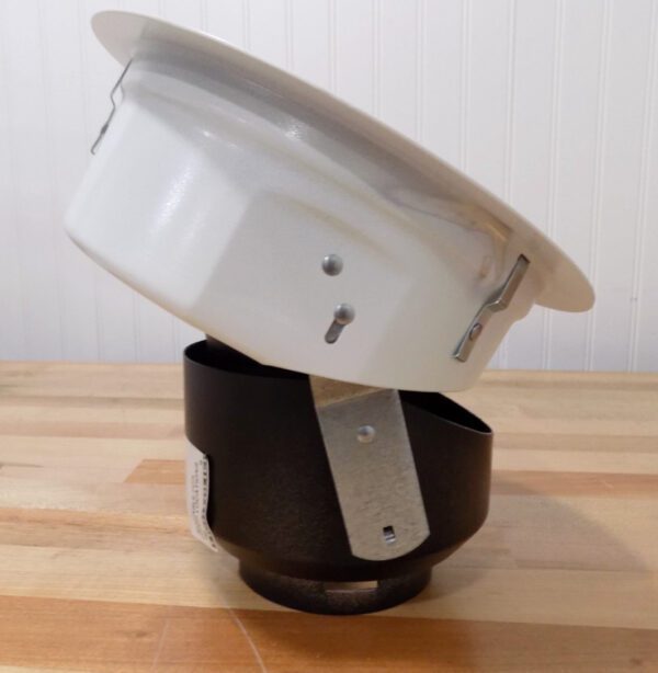 Lytecaster 6-3/4" Reflector Trim 30-45 Degree Sloped Ceiling Matte Black /White