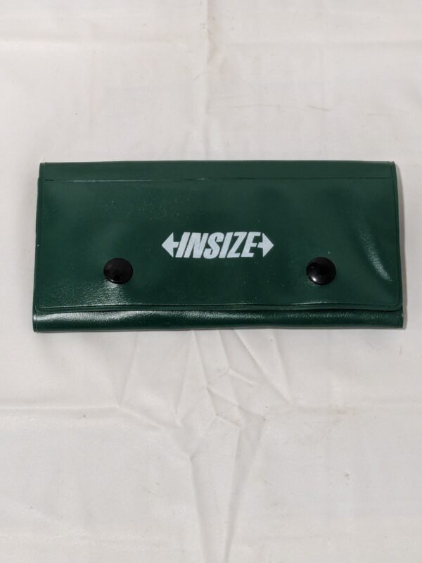 Insize 27 pc Radius Gage Set Medium Carbon Steel 0.01-0.5" 4804-26E