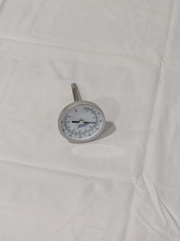 WIKA Bimetal Dial Thermometer: 0 to 200 ° F, 2-1/2" Stem Length 20025D005G2