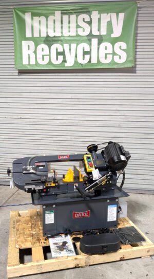 DAKE SE712 Horizontal Bandsaw 7" x 12" 110V 3/4 HP 983100 *SCRATCH & DENT*