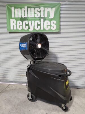 Power Breezer Mach 4+ Portable Evaporative Cooler Misting Fan PB-M4 Used