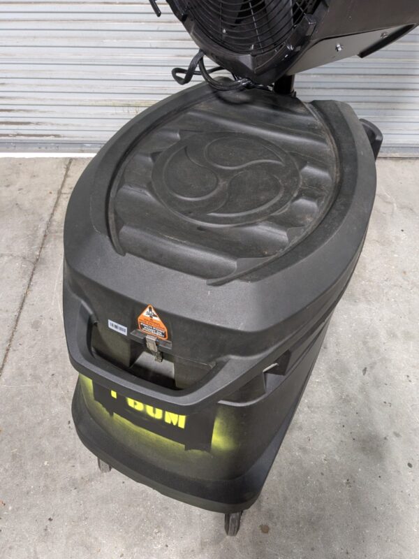 Power Breezer Mach 4+ Portable Evaporative Cooler Misting Fan PB-M4 Used