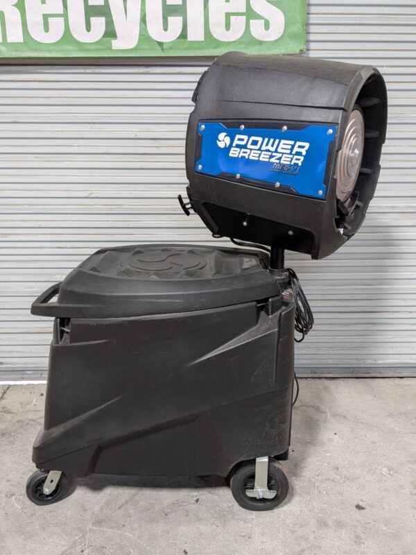 Power Breezer Mach 4+ Portable Evaporative Cooler Misting Fan PB-M4 Used