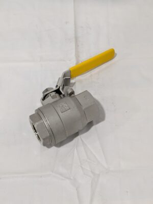 PARKER Standard Manual Ball Valve: 1" Pipe, Full Port FNPT x FNPT XVP502SS-16