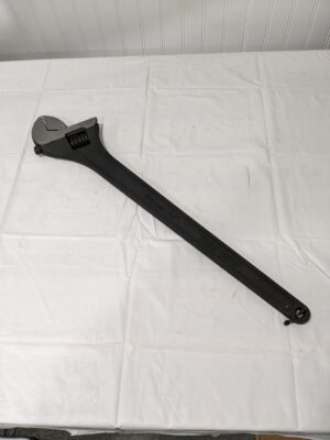 IRWIN Adjustable Wrench: 24" OAL, 2-1/2" Jaw Capacity 1913311