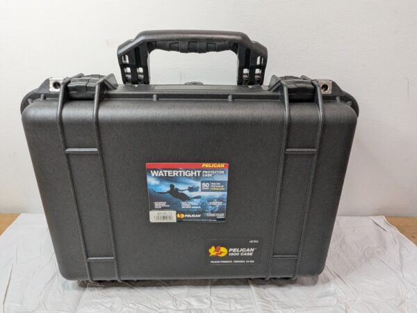 Pelican 1500 Hard Case Black w/Foam 1500-000-110