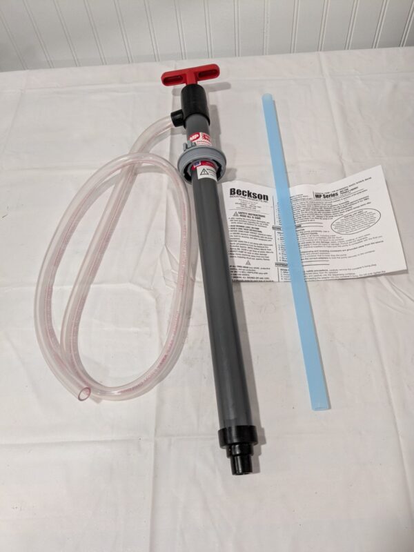 9/16" Outlet, PVC Hand Operated Transfer Pump MP1848S