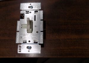 Lutron AY-600P-AL Ariadni 600 W Preset Almond Dimmer