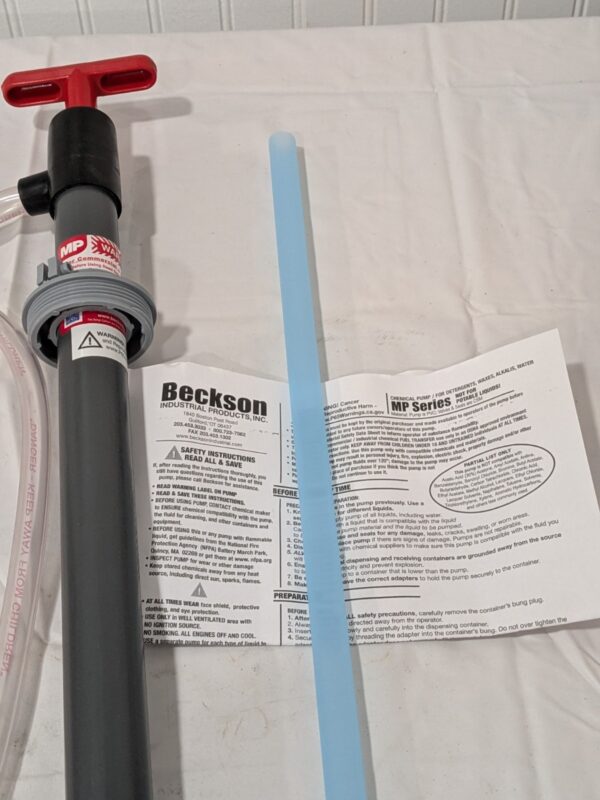 9/16" Outlet, PVC Hand Operated Transfer Pump MP1848S