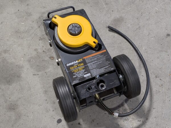 Omega Lift 2-Stage Air / Hydraulic Axle Jack 22 / 35 Ton Cap. Parts / Repair