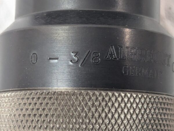ALBRECHT/Royal Products Keyless Drill Chuck 0-3/8" Capacity J2 70080