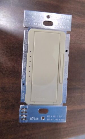 Lutron Maestro MAELV-60-IV Electronic Low-Voltage Dimmer 600W Max 120V Ivory