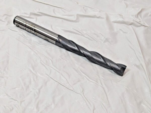 Melin Gnrl Purpose Carbide End Mill 1/2"X1/2"X3"X6" 2FL AMG-1616-E-AITiN 54046