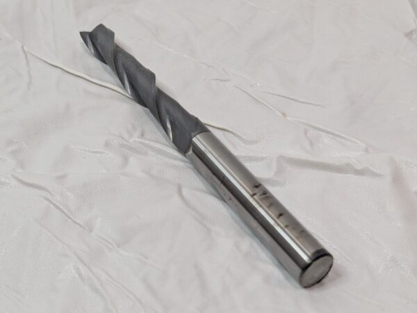 Melin Gnrl Purpose Carbide End Mill 1/2"X1/2"X3"X6" 2FL AMG-1616-E-AITiN 54046