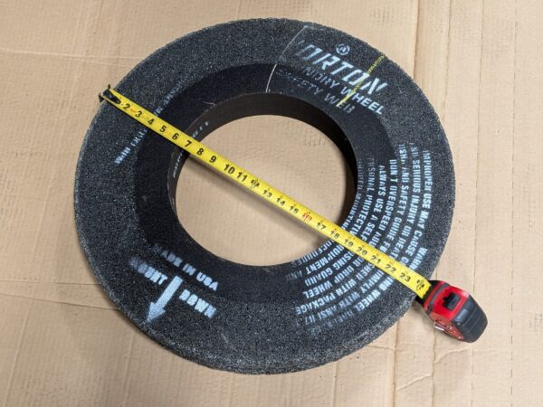 Norton Foundry Grinding Wheel 24" Diameter 3" Thick 12" Center 69083130043