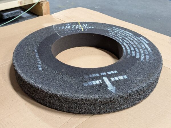 Norton Foundry Grinding Wheel 24" Diameter 3" Thick 12" Center 69083130043