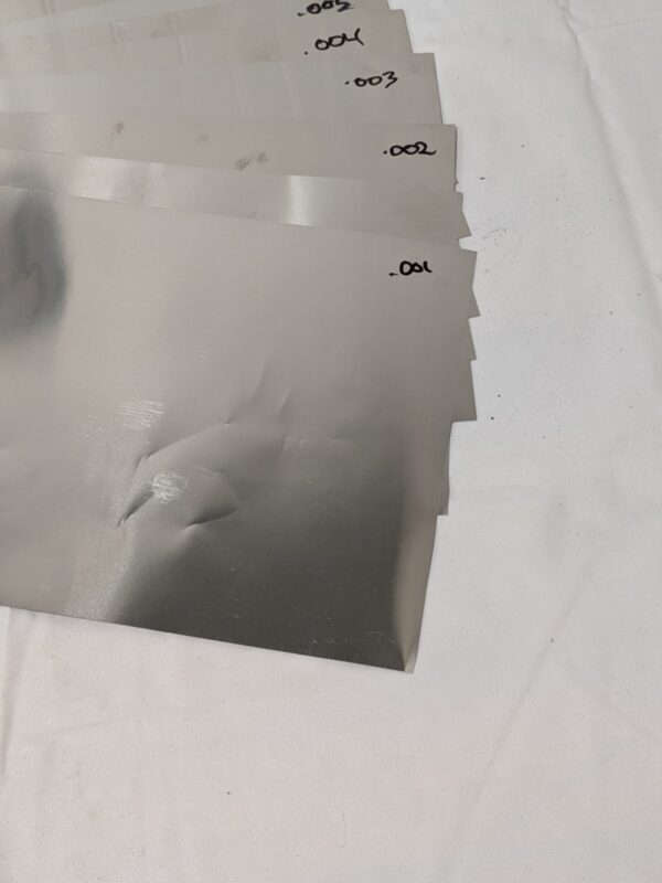 Maudlin 12 Piece, 0.001 to 0.015" Shim Stock Sheet Assortment 302-ASST-12