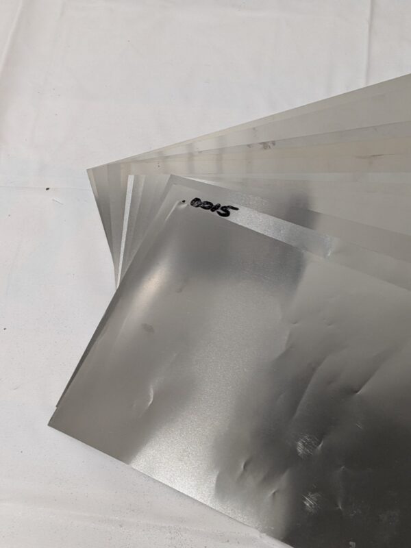 Maudlin 12 Piece, 0.001 to 0.015" Shim Stock Sheet Assortment 302-ASST-12