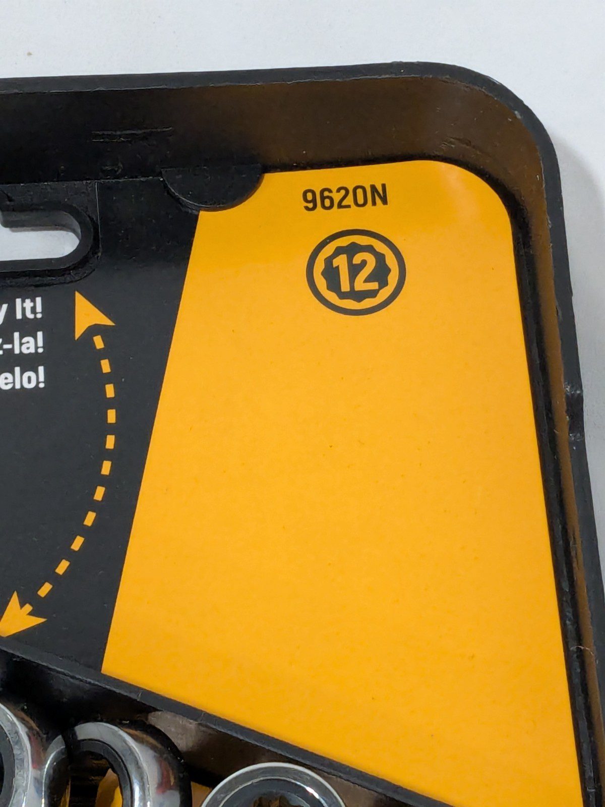 GEARWRENCH Combination Wrench Set: 12 Pc, 8 mm - 19 mm Wrench 9620N