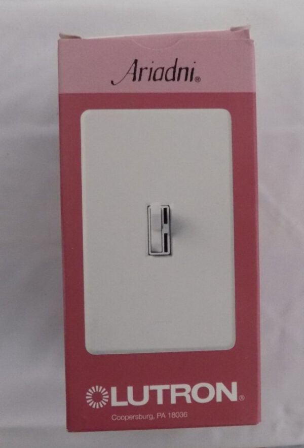 Lutron AY-600PNL-IV Ariadni Dimmer with Locator Night Light Ivory
