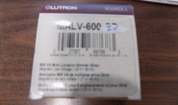 Lutron Maestro MALV-600-IV Low-Voltage Multi-Location Dimmer Ivory