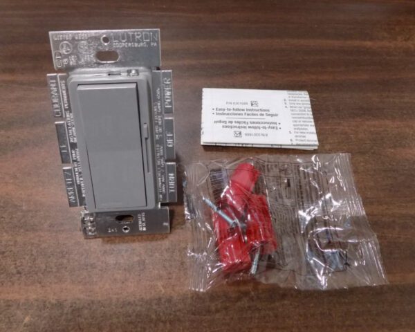 Lutron Diva DV-10P-GR Dimmer Incandescent/Halogen 120V/1000W Gray