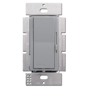 Lutron DV-103P-GR Diva 1000W Incandescent / Halogen 3-Way Dimmer Gray