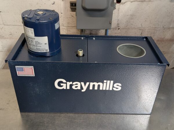 Graymills Coolant System 10 Gallon Tank 1/8 HP 115v Centrifugal Pump 11-HR45-A