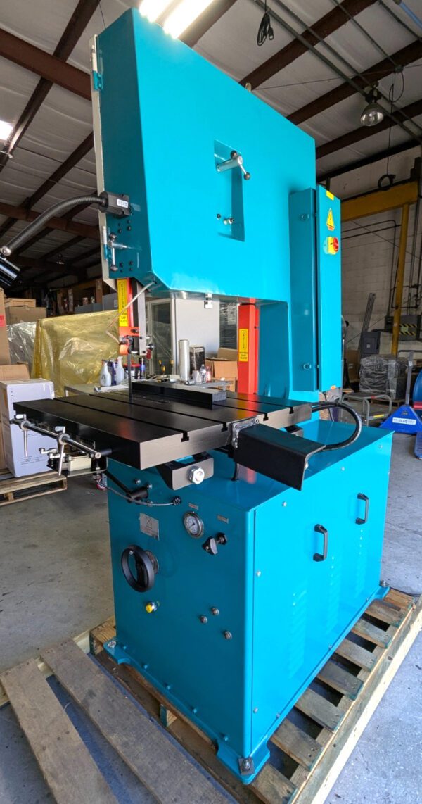 Clausing Kalamazoo 28 x 12 Vertical Bandsaw w/ Hydraulic Feed Table NEEDS REPAIR