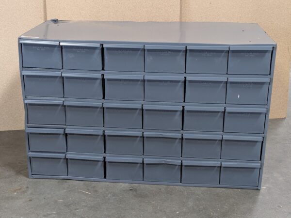 Durham Small Parts Storage Cabinet 30 Drawer 33 x 17 x 21 Scratch N Dent