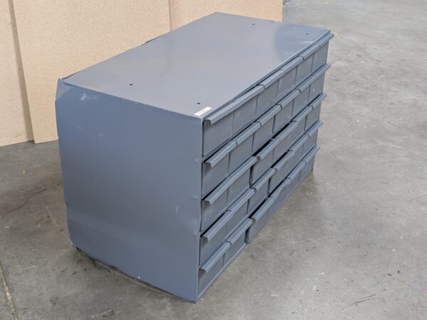Durham Small Parts Storage Cabinet 30 Drawer 33 x 17 x 21 Scratch N Dent