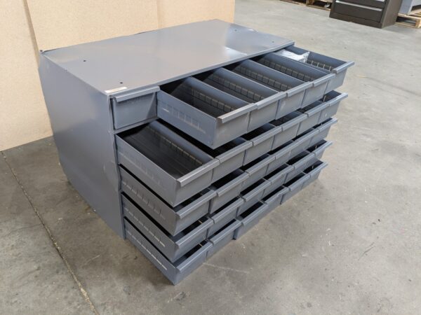 Durham Small Parts Storage Cabinet 30 Drawer 33 x 17 x 21 Scratch N Dent
