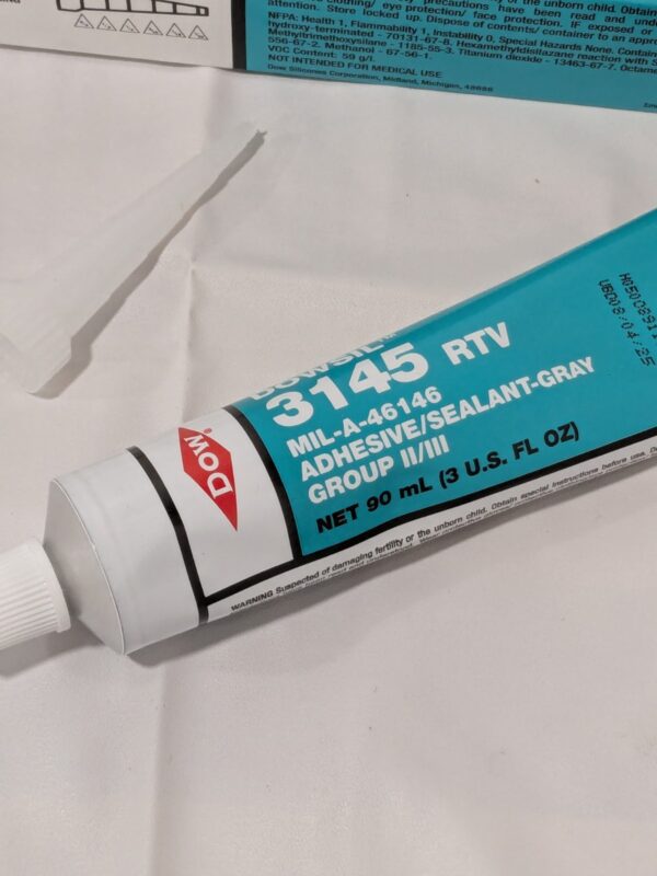 Dow Dowsil 3145 RTV Adhesive/Sealant Gray 90mL
