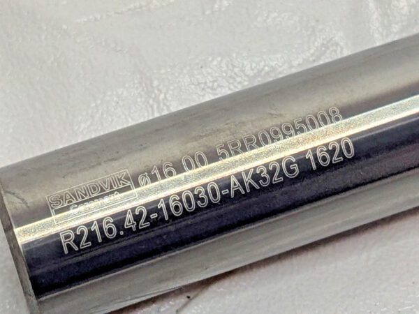 Sandvik Coromant Carbide Ball End Mill 2FL R216.42-16030-AK32G 1620 5743533