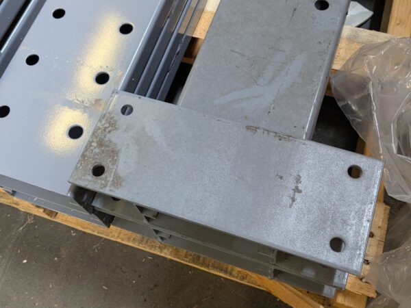 Lot of 4 MECO Single Sided Cantilever Rack Unit 8 Ft. Height 5000 Lb. Capacity