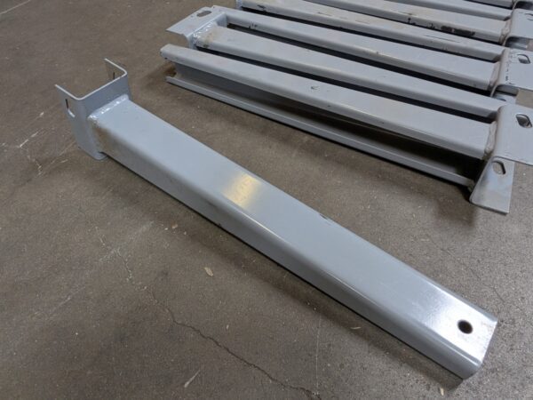 Lot of 4 MECO Single Sided Cantilever Rack Unit 8 Ft. Height 5000 Lb. Capacity