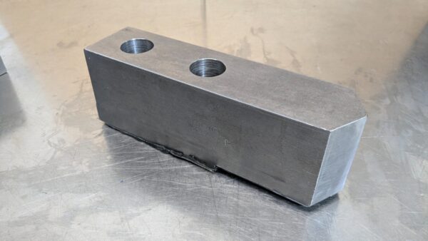 H&R MANUFACTURING Lathe Chuck Soft Jaws Serrated 2-1/2" x 8-1/2" HR-223-3.5-OP