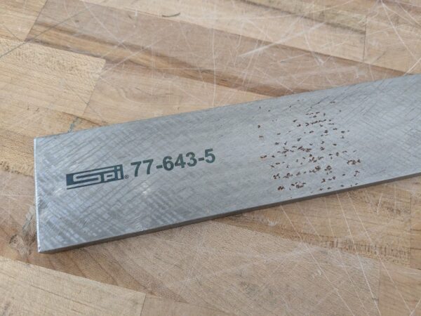 SPI Steel Square Straight Edge 36" Length 2-13/32" Width 3/8" Thick 77-643-5
