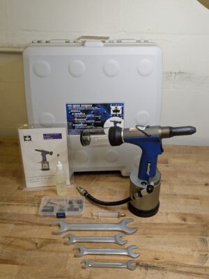 RIvet King Pneumatic Blind Rivet Tool Set 3/16" Max. Diameter RK8000-M