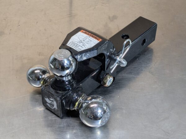 Buyers Products Tri-Ball Hitch w/ Pintle Hook for 2" Receivers 1802279