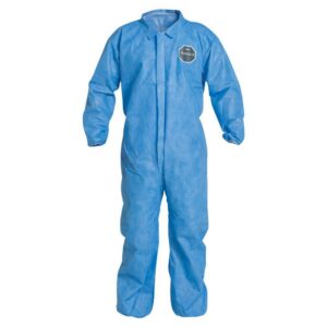 DUPONT Coveralls: Liquid & Splash Protection Sz L Qty 25 PB125SBULG002500