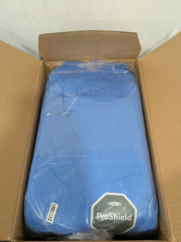 DUPONT Coveralls: Liquid & Splash Protection Sz L Qty 25 PB125SBULG002500