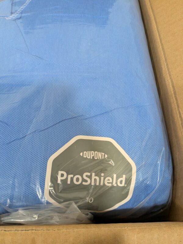 DUPONT Coveralls: Liquid & Splash Protection Sz L Qty 25 PB125SBULG002500