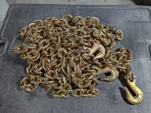 Set of 2 Vevor Ratchet Load Binder 10 Ft. Chain Missing Handles
