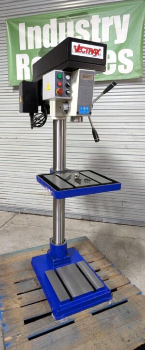 Vectrax 20" Variable Speed Drill Press 3MT 1HP 115V RF-19V *Scratch & Dent*