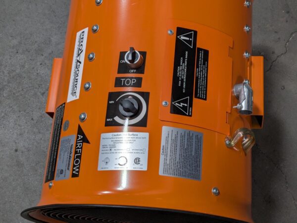 Pro Source 30KW Portable Industrial Electric Heater 480v 3 Ph. 36 Amps
