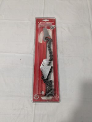ROTHENBERGER Chain & Strap Wrench: 12" Max Pipe, 13-3/4" Chain Length 70235