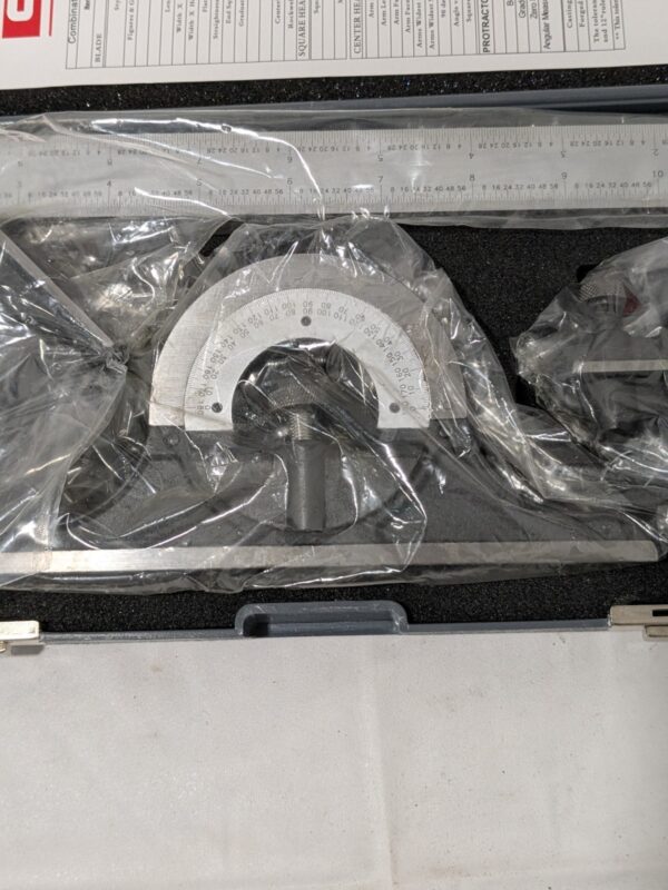 SPI 4 Piece, 12" Combination Square Set 13-274-6