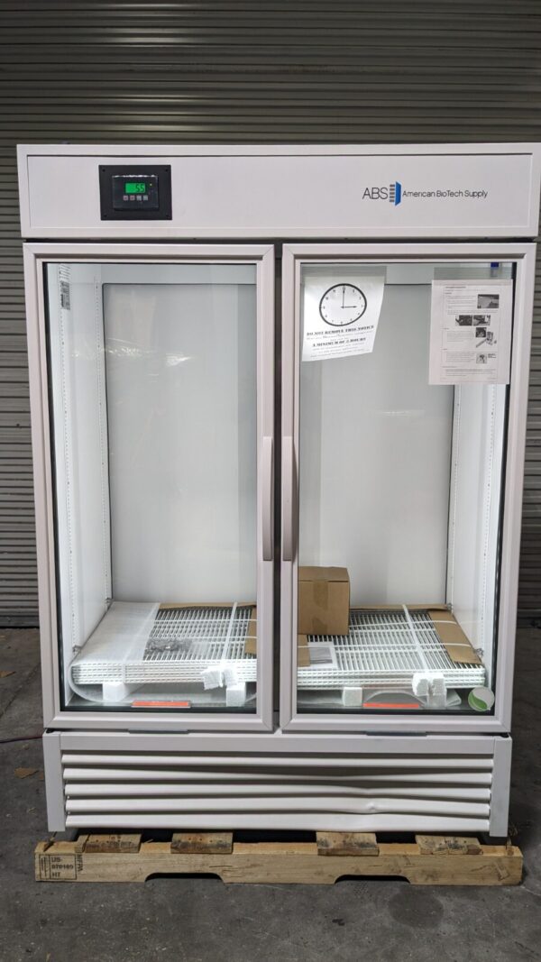 American Biotech Pass-Thru Laboratory Refrigerator 49 Cu. Ft. Capacity 115V